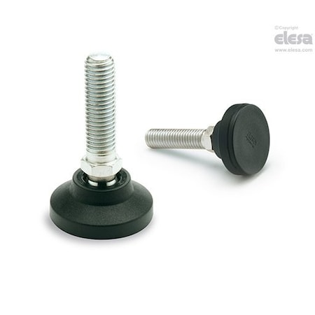 Elesa Levelling feet, LS.A-25-14-SST-M8x43 LS.A-SST